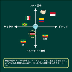 【中煎り】ケニア チョロンギ AA ウォッシュド 200g 3枚目の画像