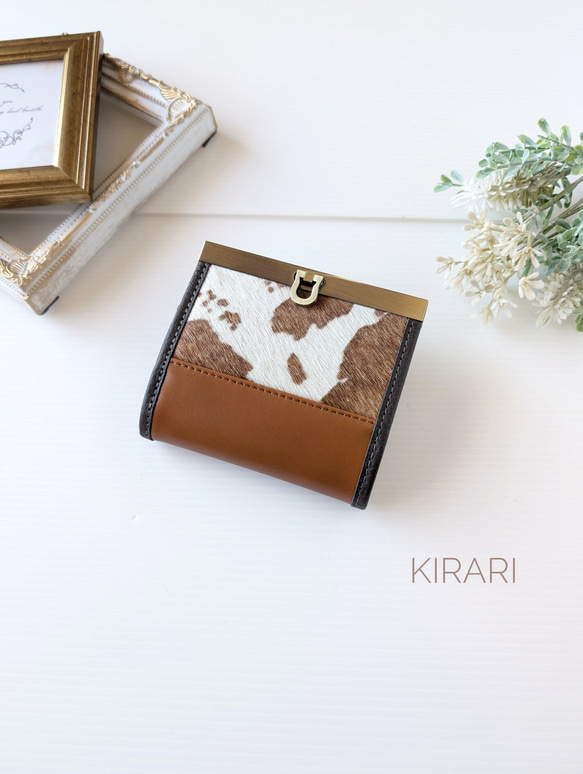 ポルトガルParfois★注目フォルム お洒落ハラコのミニ財布 ポルトガルParfois☆注目！お洒落ハラコのミニ財布 便利デザイン