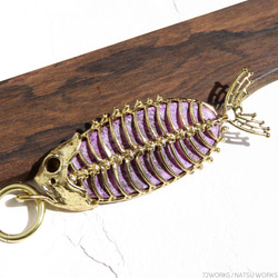 スティヒタイト フィッシュ チャーム / Stichtite Fish charms 2枚目の画像