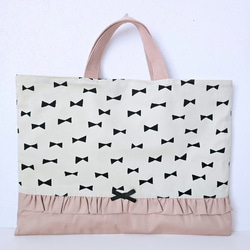 送料無料☆ハートキルト柄 ゆめかわ レッスンバック ☆レッスンバッグ