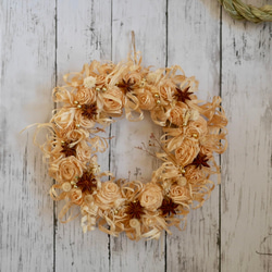 SALE! シック秋ドライフラワーリース リース Artlover's Home 通販