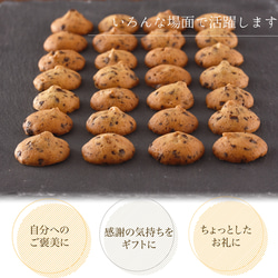 銀河クッキー　ビターチョコクッキー ショコラ缶　国産小麦　国産バター　添加物不使用　プチギフト お菓子のミカタ 13枚目の画像