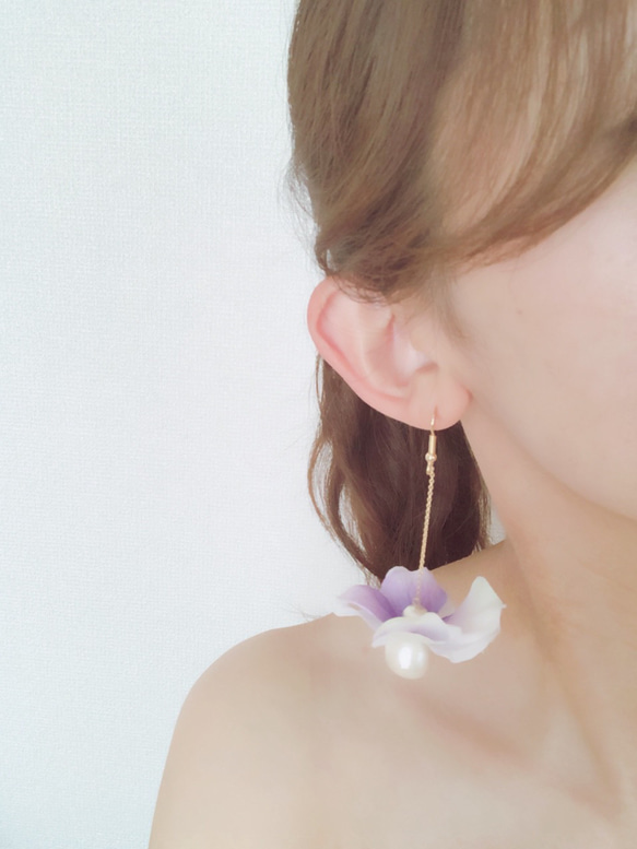 hydrangea pierce♡drops of...♡全2色 6枚目の画像