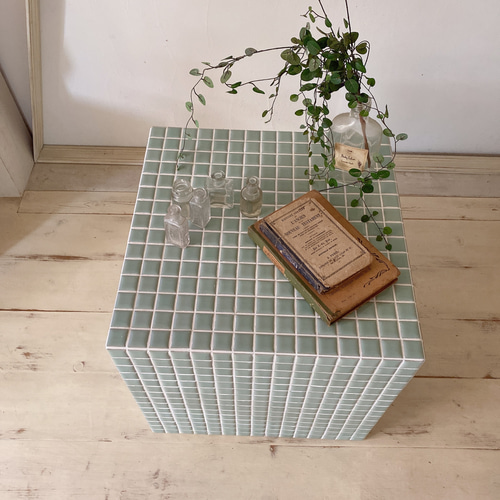 韓国インテリア　タイルキューブ　タイルテーブル タイルキューブタイルテーブル韓国インテリア小物新築