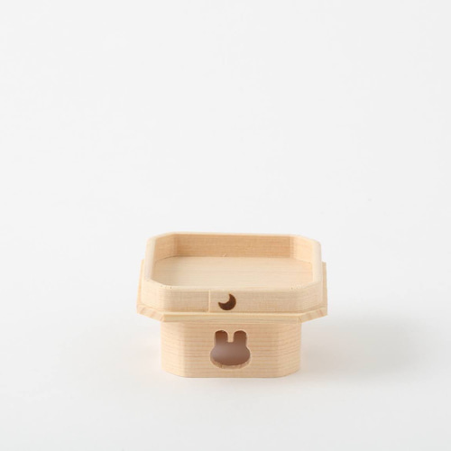 お月見うさぎSANPOO豆サイズ |三方 | 三宝 その他インテリア雑貨