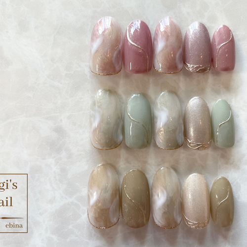 ネイルチップ No.1 ニュアンスネイル nail ジェルネイル ネイルチップ