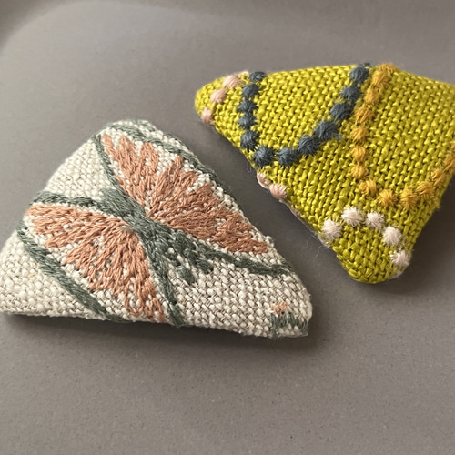 【オーダー様】ミナペルホネン/ファブリック　カケラ/三角キーケース 3abb280b4371bc4b895c0c92422ca8