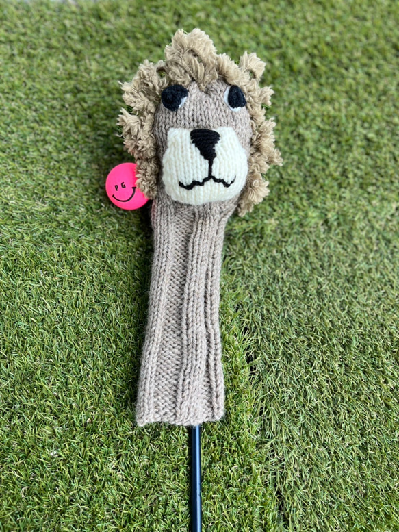 ニット ヘッドカバー ユーティリティ ハンドメイド ゴルフ クラブ 華々 