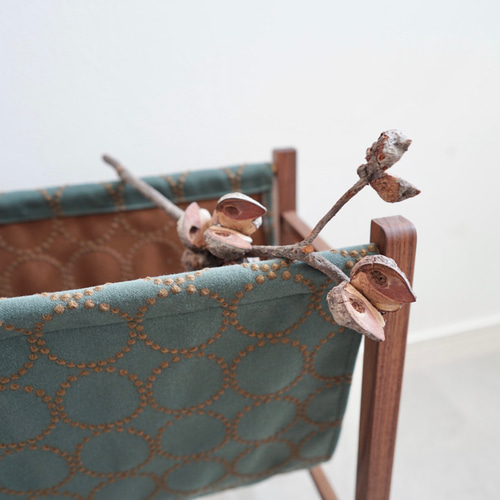 dop tambourine マガジンラック 無垢家具 ウォールナット 北欧