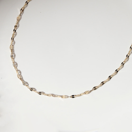 再販】ペタルチェーンネックレス◇長さ・金属選べる♪金属アレルギー