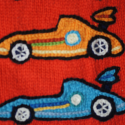 秋冬・レーシングカーのちびっこセーター　80〜90cm 6枚目の画像