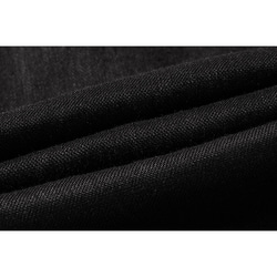 七分袖シャツ　七分袖ジャケット　小柄さんシンプルジャケット　ブラック S,M＃L077　 12枚目の画像