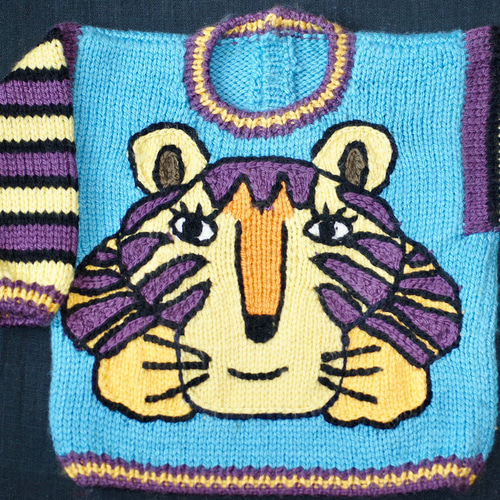 秋冬・とらのちびっこセーター ニット・セーター knit-kako 通販 