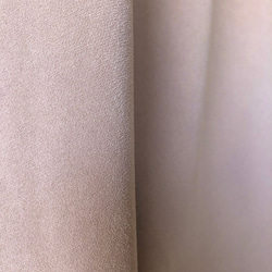 ピンクベージュのジャンパースカート(サロペットスカート)【フォーマル/くすみピンク/肩パールボタン】 15枚目の画像