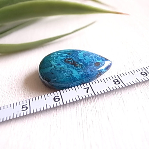 クリソコラ アリゾナ州産 ルース 天然石 天然石 宙とクリスタル 通販