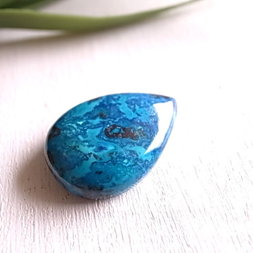 クリソコラ アリゾナ州産 ルース 天然石 天然石 宙とクリスタル 通販