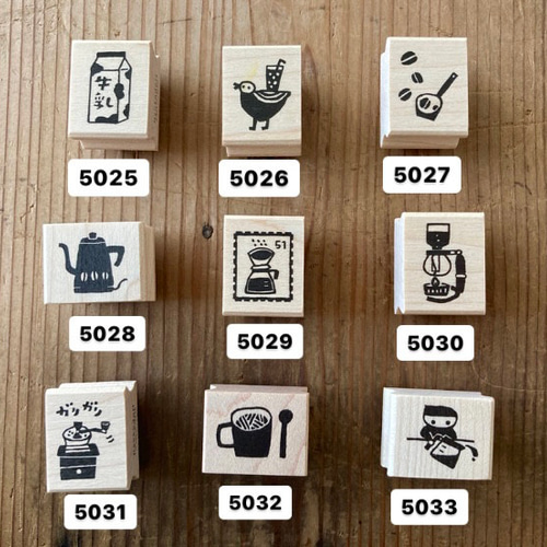 【1000】ラバースタンプ  タンゴ  タンゴ♪ サンビー ラバースタンプコレクション CHOJUGIGA 鳥獣人物戯画セット