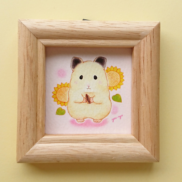 SHUのＩcanシリーズ ハムスター作品 SHUのIcanシリーズ ハムスター作品 （日本画】4/12 Hamster