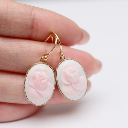 K10WG カメオ ピアス TAKE-UP ONLINE SHOP/テイクアップ公式オンラインショップ