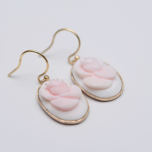 K10WG カメオ ピアス TAKE-UP ONLINE SHOP/テイクアップ公式オンラインショップ