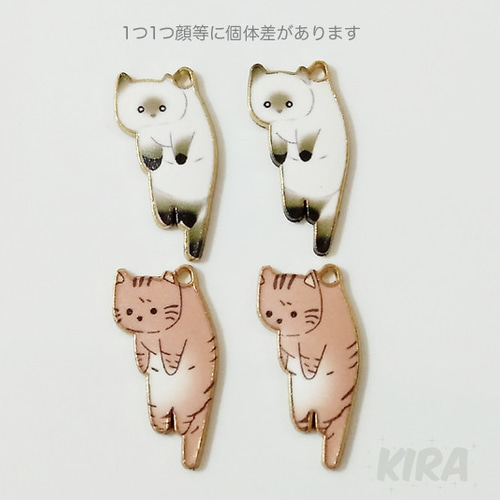 Mirai-Tenshi］ 選べる 誕生石 ネコ しっぽが揺れる ピアス 人気
