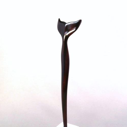 木簪 鯨のかんざし 木製 SKT/縞黒檀 防水 かんざし 工房 kusukusu 通販