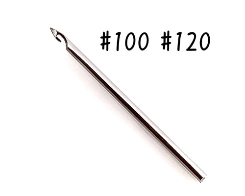 リュネビルクロシェ用針（#100〜120） リュネビル刺繍 替針 その他素材
