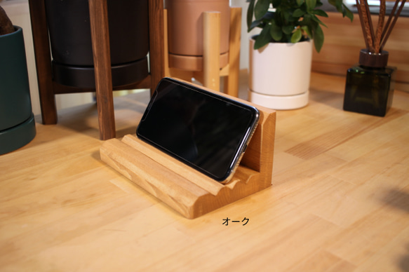 卓上スマホスタンド　3段角度調整 6枚目の画像