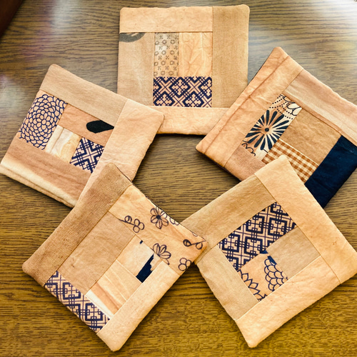 柿渋染め 木製型いろいろ 作りませんか?