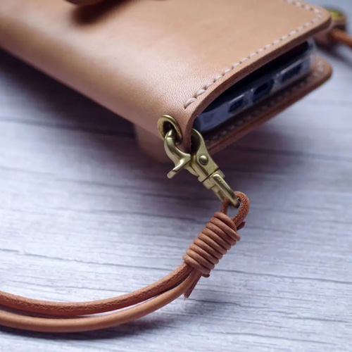 全機種対応 本革かっちりスマホケース ショルダー ストラップ 全機種対応 本革かっちりスマホケース ショルダー ストラップ