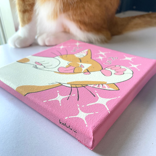 受注制作】ぺろぺろするねこちゃん イラスト かルル 通販 14575911