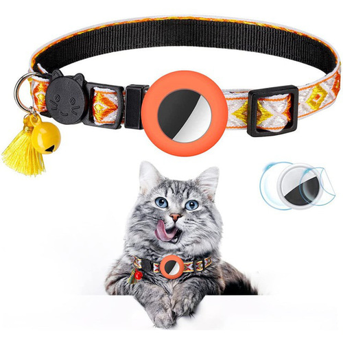 エアタグ専用首輪 AirTag 首輪 エアタグ 迷子 猫 犬