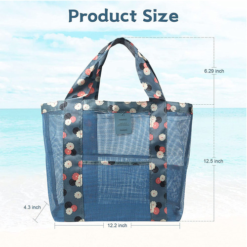 ★ayakawasaki✖️moyaさんコラボバッグ　新品・未使用品★ メッシュ 温泉バッグ スパバッグ レディース お風呂バッグ 花柄 メッシュ