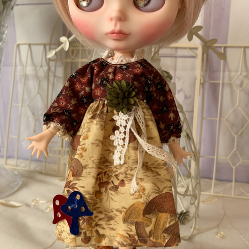 ブライスアウトフィット キノコワンピース その他人形 瑞恋 通販