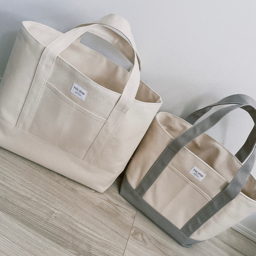 〚オーダー〛切り替えトートバックL : 選べるカラー15色 〚倉敷帆布 使用〛 オーダー〛切り替えトートバックL : 選べるカラー15色 〚倉敷