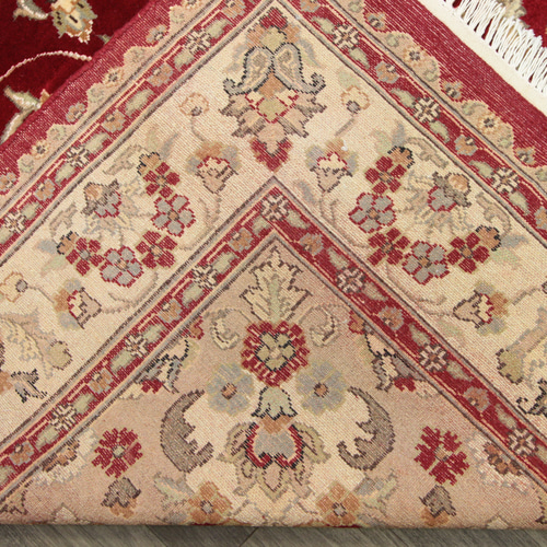 新品 華やかなペルシャアラベスクデザイン パキスタン手織り絨毯