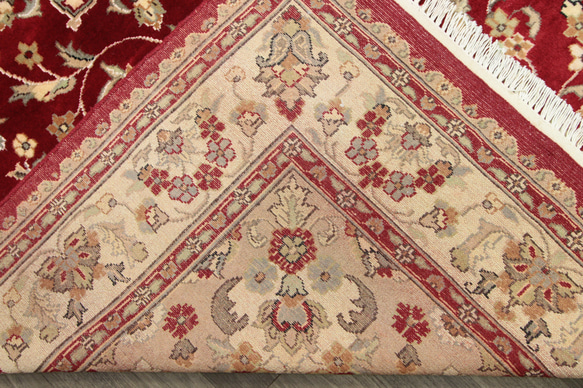 新品　華やかなペルシャアラベスクデザイン　パキスタン手織り絨毯　リビングラグ　ダイニングラグ　181x285cm＃230 7枚目の画像