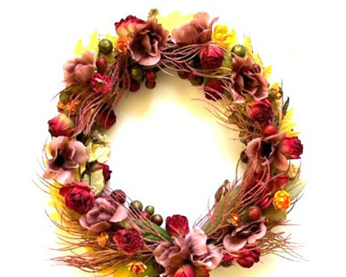 フラワー・リース yuki フラワー・リース yuki standard_dryflower_011_005_120