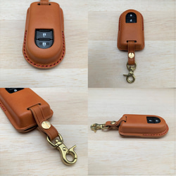 大發豐田 2 按鈕栃木皮革智能鑰匙包 第2張的照片