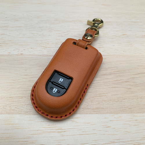 ○オーダー製作致します○栃木レザー ダイハツ スマートキー