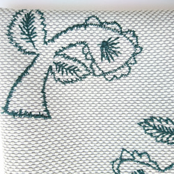 小さなバッグ　ミナペルホネン　yume 　グリーングレイ 3枚目の画像