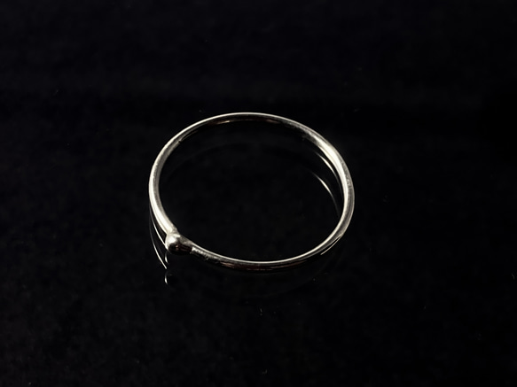 silver ring No.13 『bud』 2枚目の画像