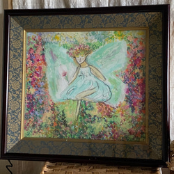 自作絵画 妖精 薔薇 自作絵画 妖精 薔薇 自作絵画 妖精 薔薇