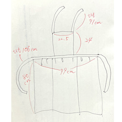 【数量限定】momen-t ギャザーたっぷりボタニカル柄エプロンワンピース/ワンピースエプロン/送料無料 5枚目の画像