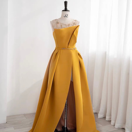 披露宴 演奏会 結婚式 音楽会 司会者 編み上げドレス ドレス ウララ  