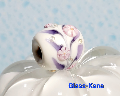 SALEトンボ玉＊F3-2＊とんぼ玉＊蜻蛉玉＊ガラスビーズ＊バーナー