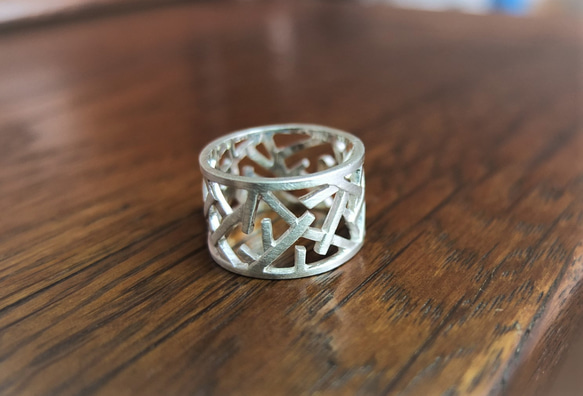 botanical felce silver ring 2枚目の画像