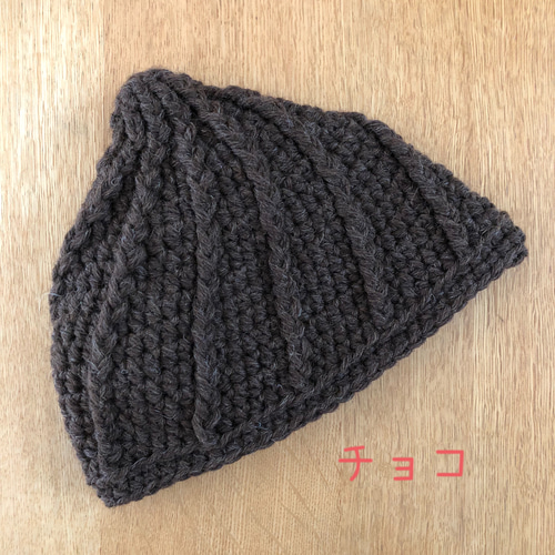受注制作】国産メリノウール100% ホイップ帽子 ニット帽子 帽子(ベビー 