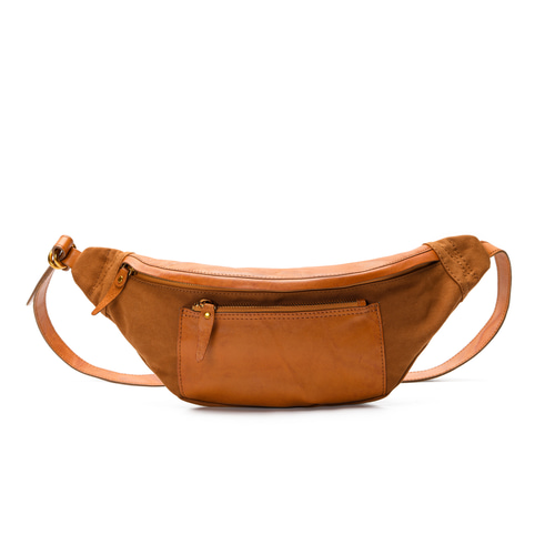 全3色 倉敷帆布×牛革】ワンショルダー 身軽バッグ ボディバッグ