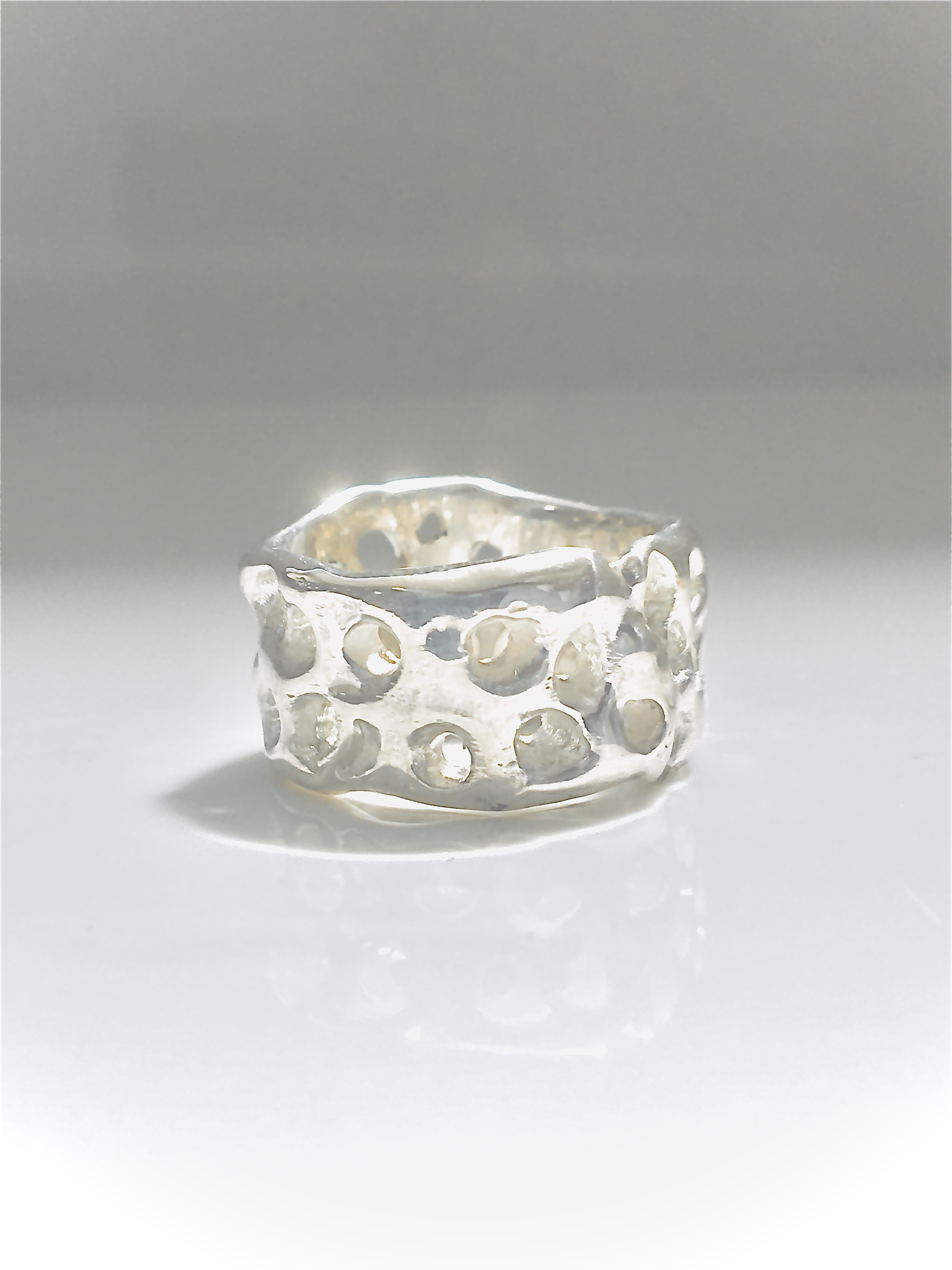 シルバーリング「full of holes」